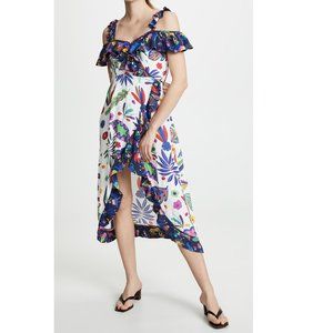 CeliaB Cereza Wrap Dress Tropical Pint XS